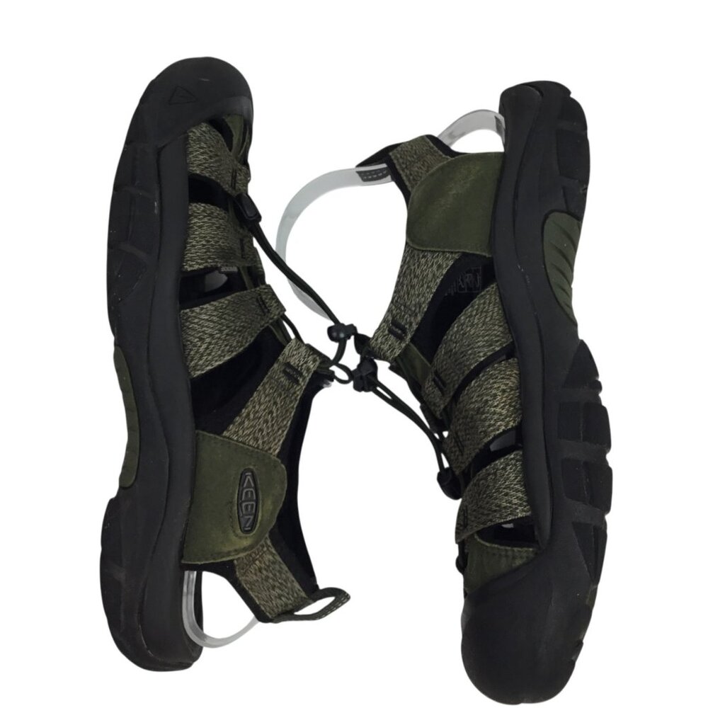 Keen Mens 11.5 Newport H2 Sandals Olive Green Washable Outdoor Hiking Shoes - Picture 3 of 11